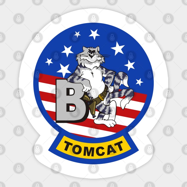 Tomcat - B Sticker by MBK